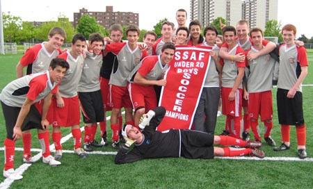 SSAF soccer champions